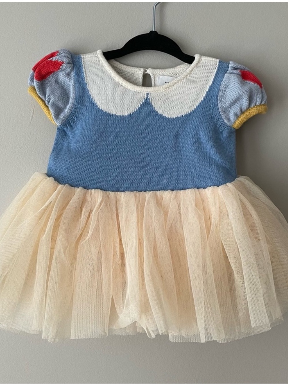 Baby Gap Disney Snow White Tulle Knit Dress 3-6 Months